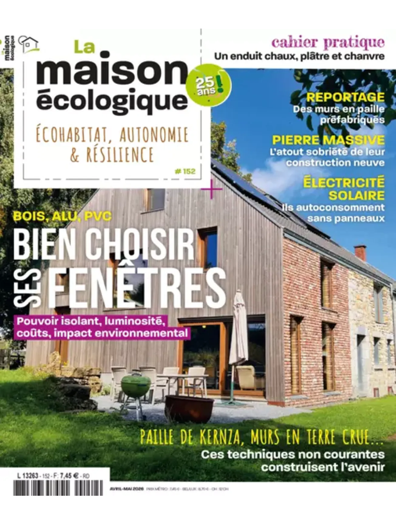 Dernière couverture — La Maison Ecologique