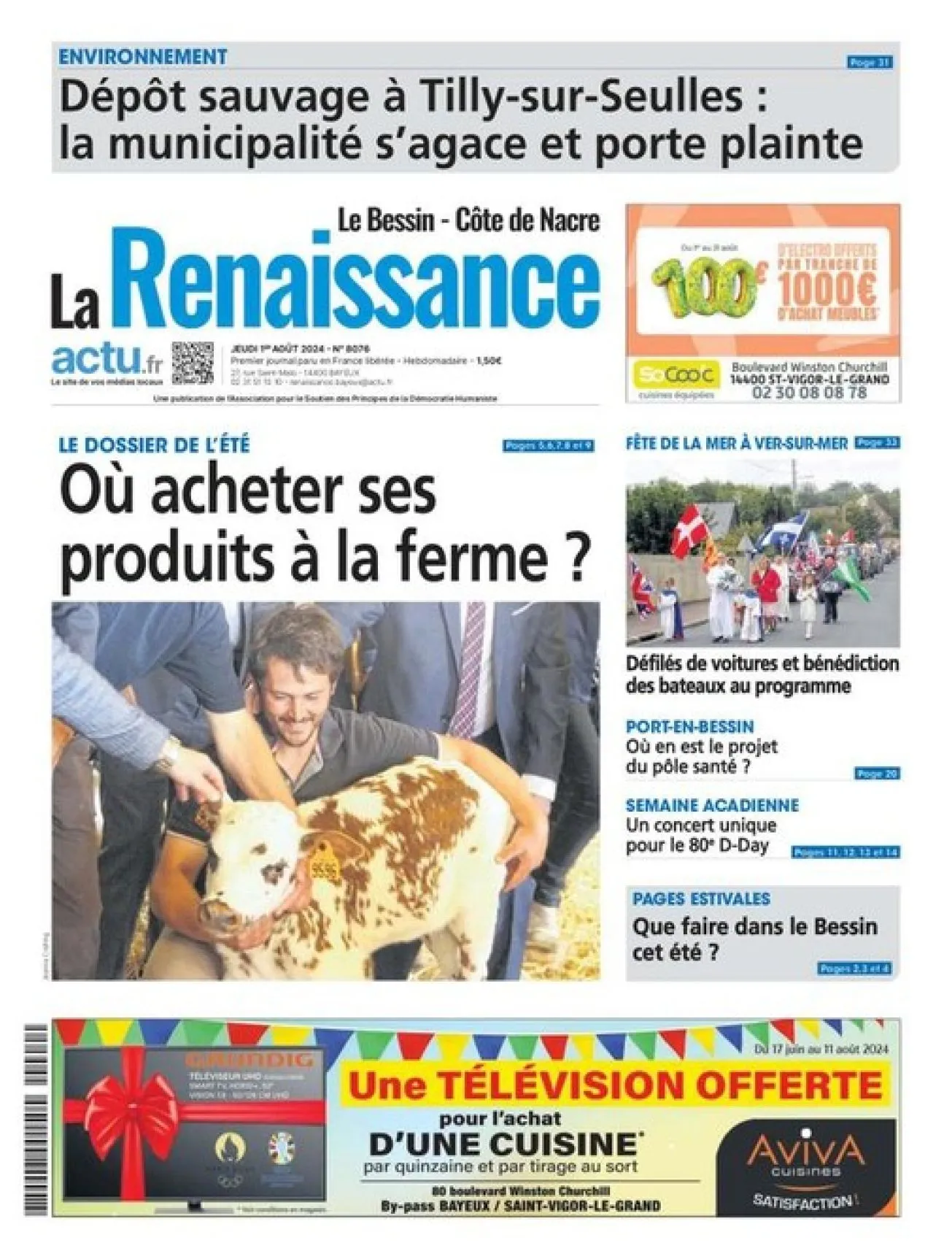 Dernière couverture — renaissance bessin