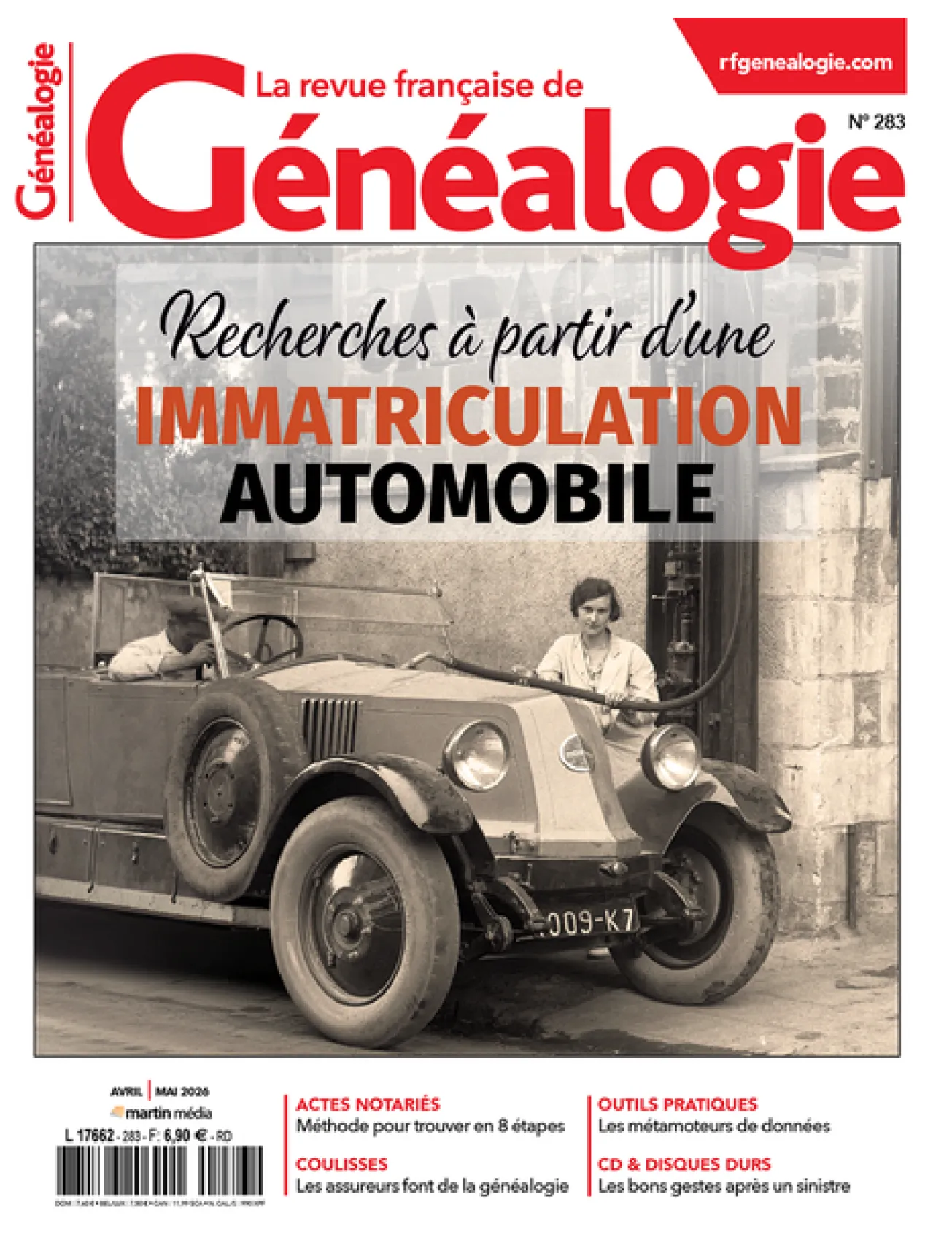 Dernière couverture — revue francaise genealogie