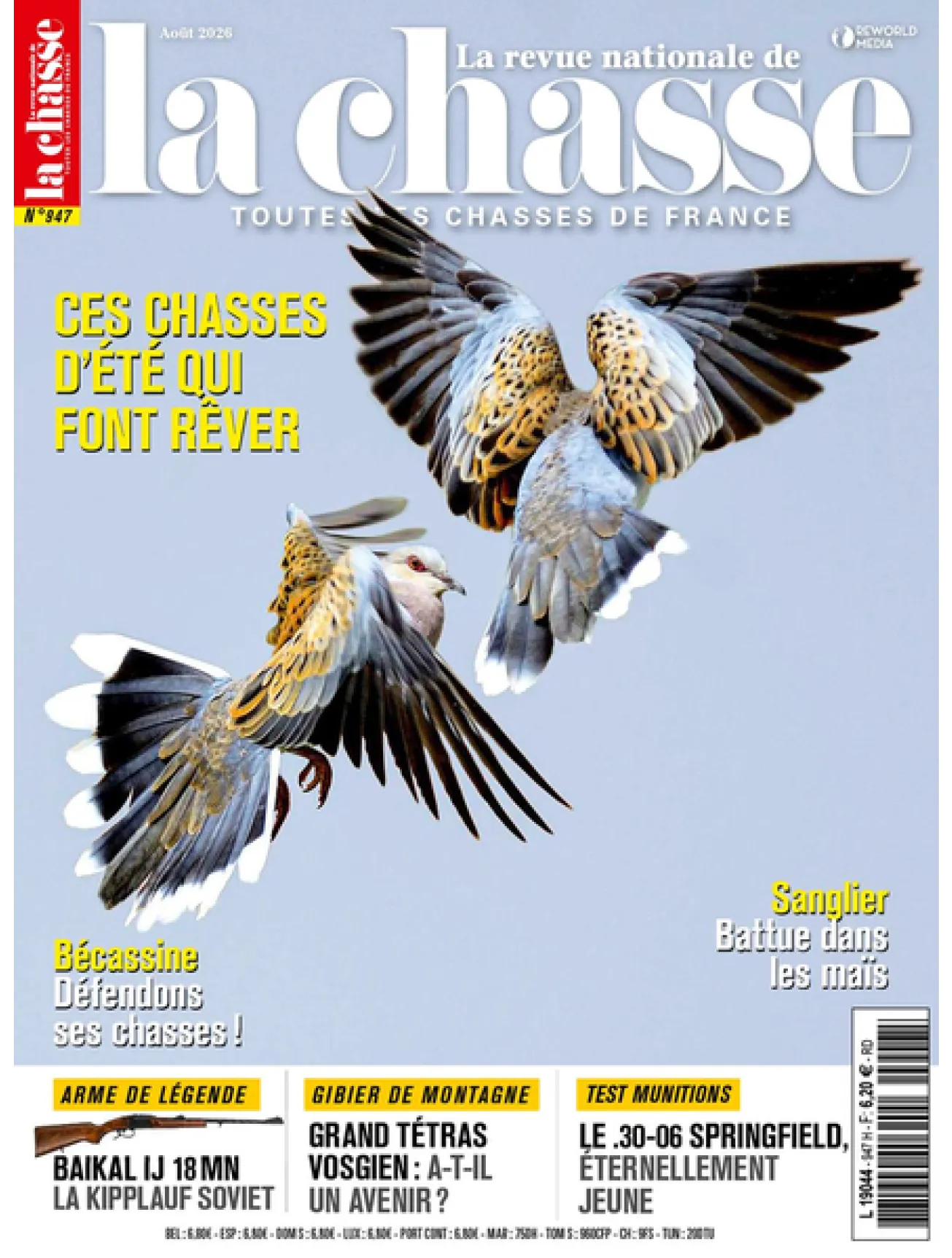 Dernière couverture — revue nationale chasse