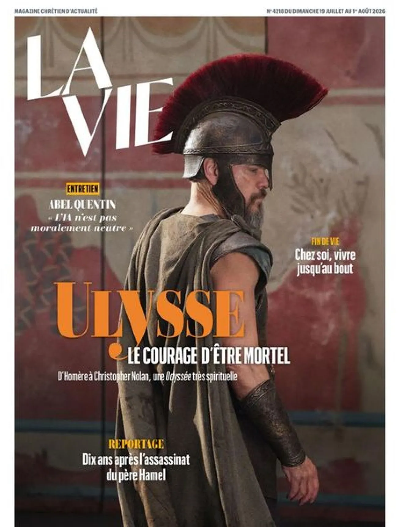 Dernière couverture — la vie