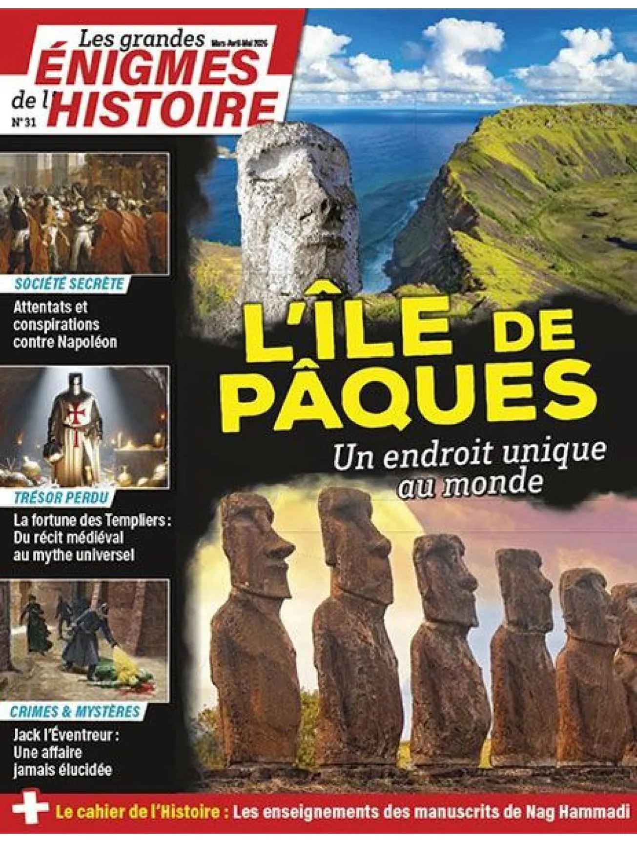 Dernière couverture — grandes enigmes histoire