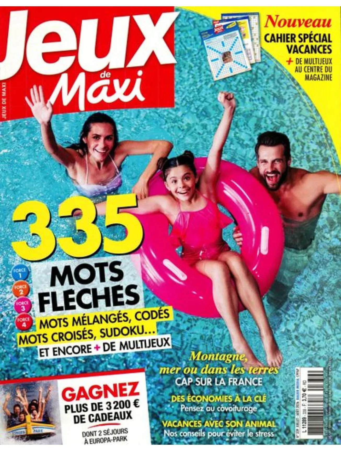 Dernière couverture — jeux maxi