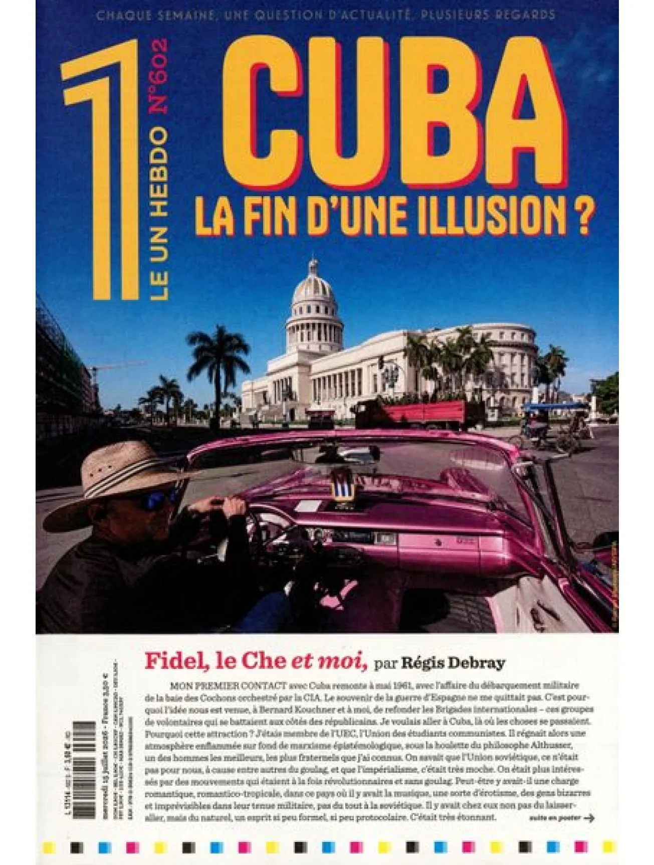 Dernière couverture — Le 1 hebdo