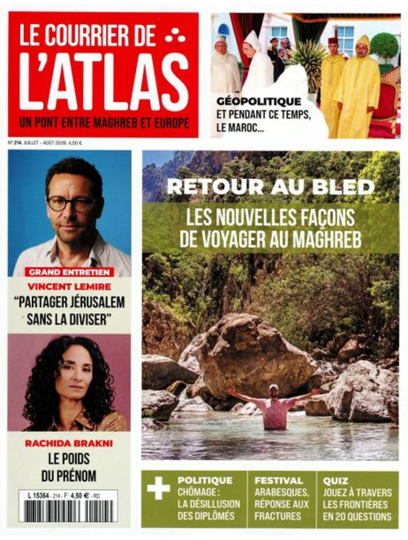 Dernière couverture — courrier atlas