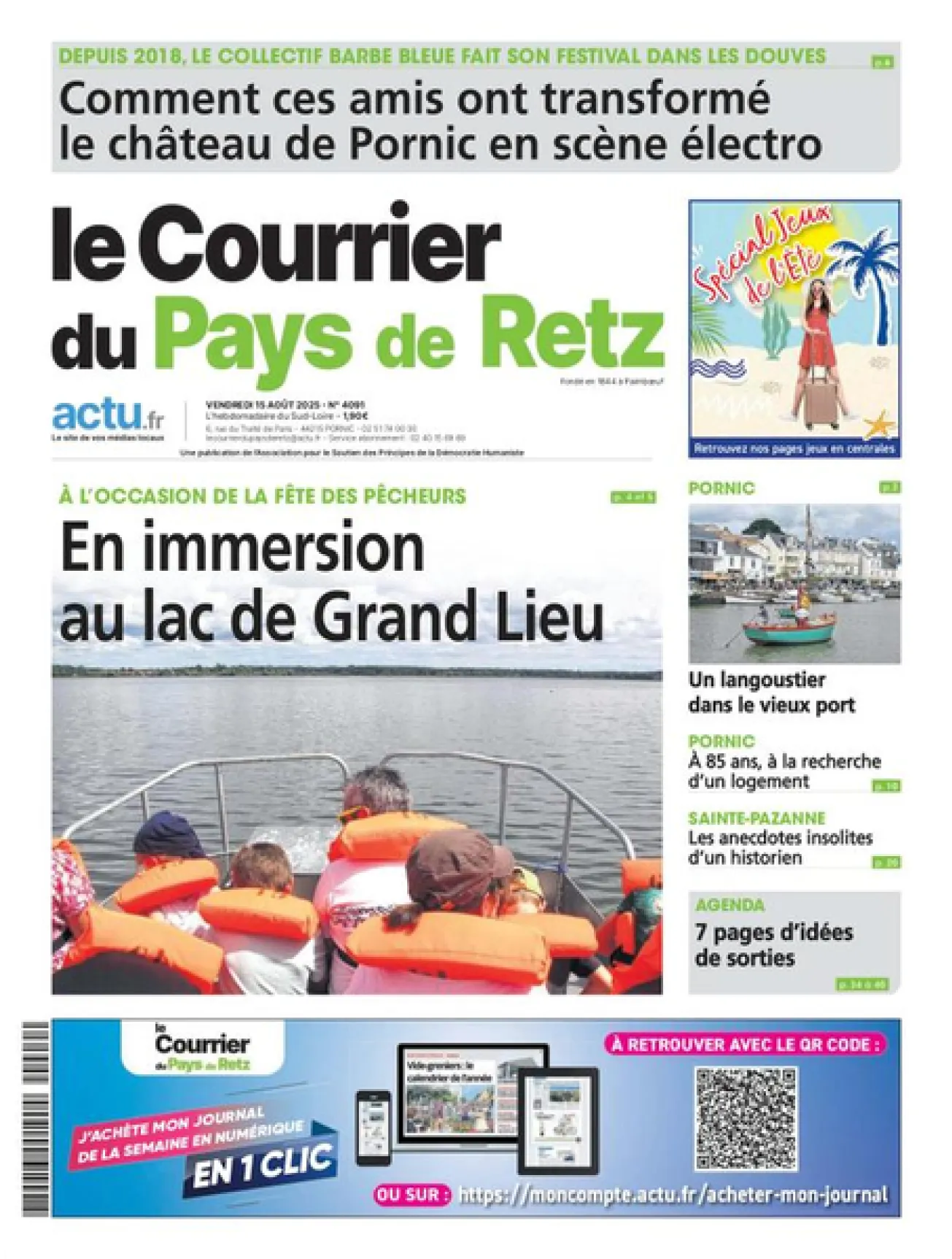 Dernière couverture — courrier pays retz