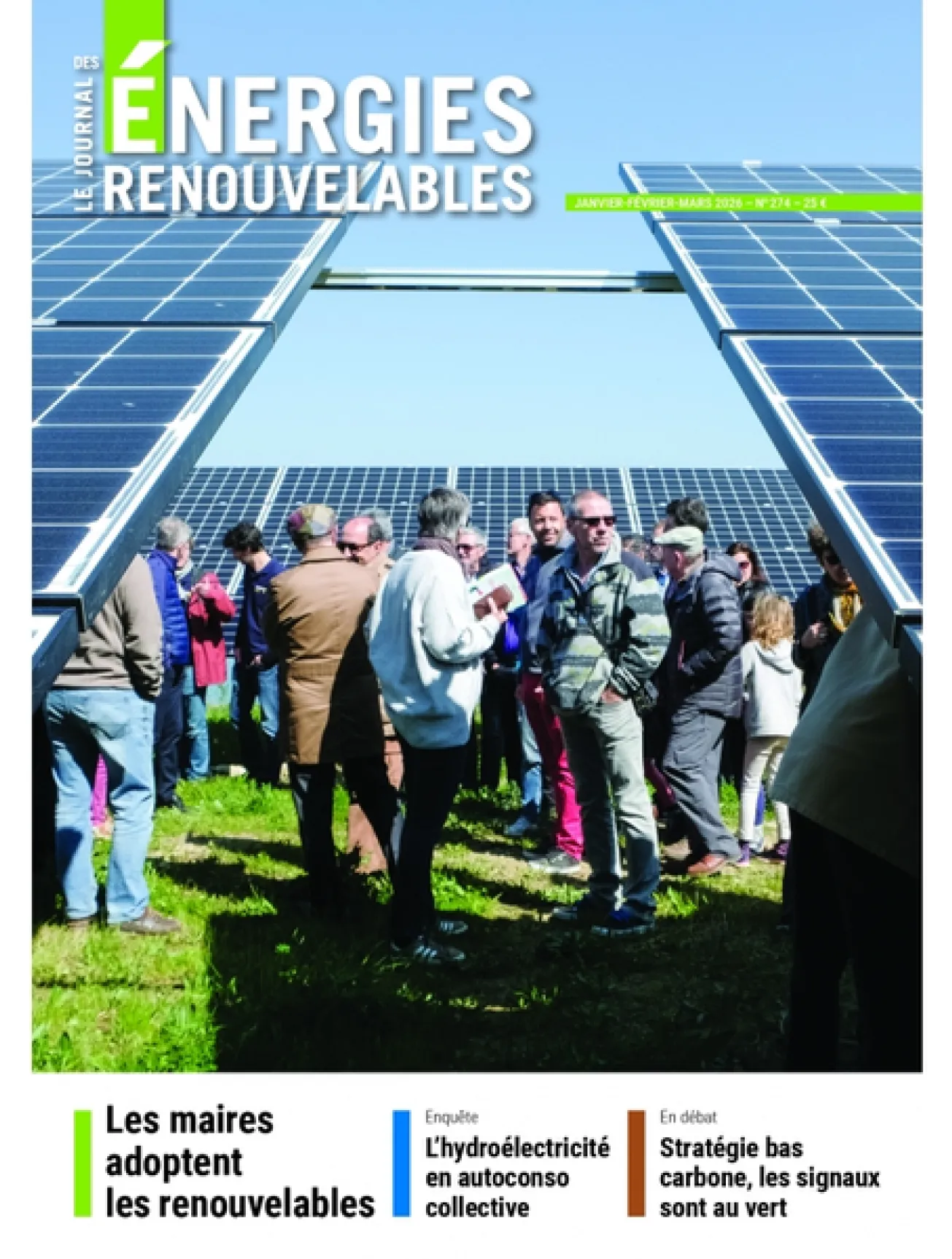 Dernière couverture — journal energies renouvelables