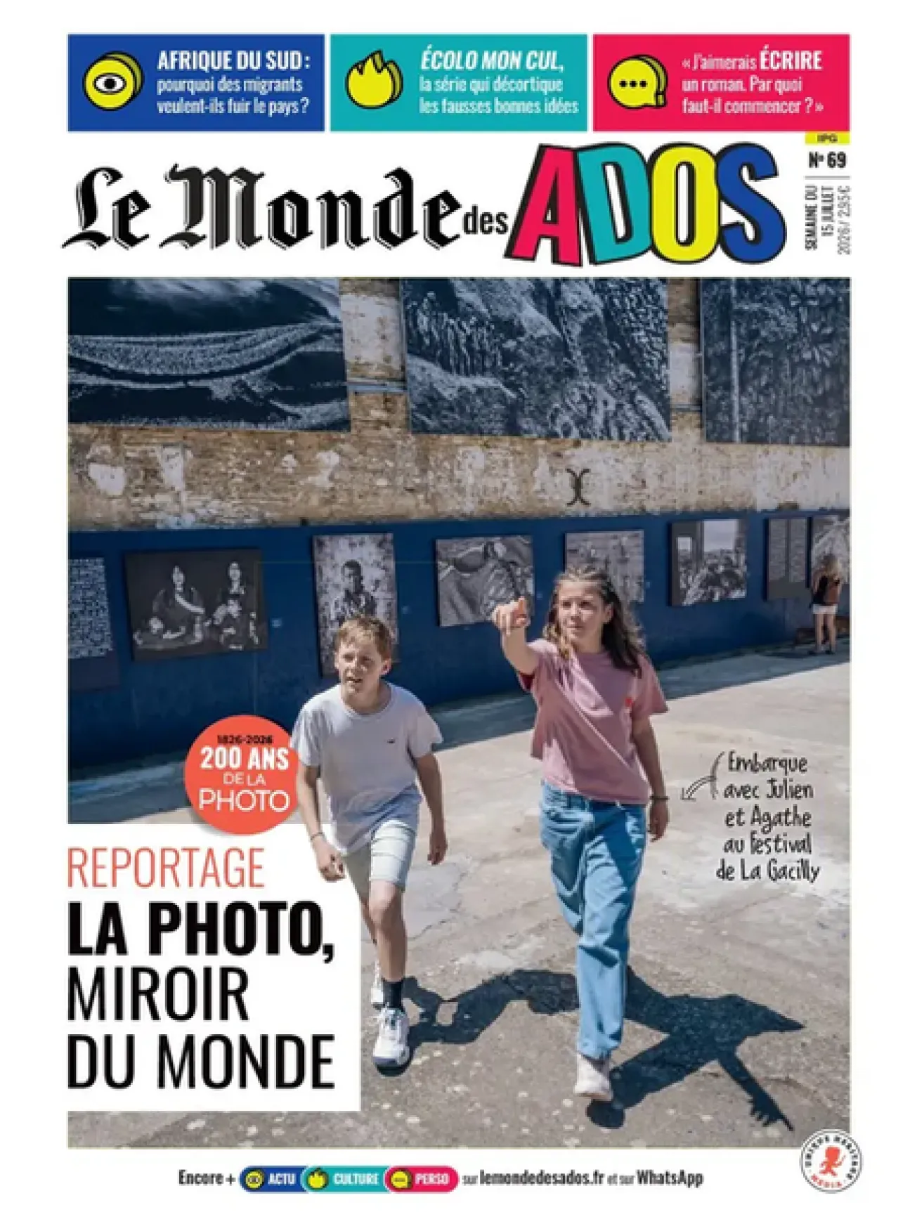 Dernière couverture — monde ados