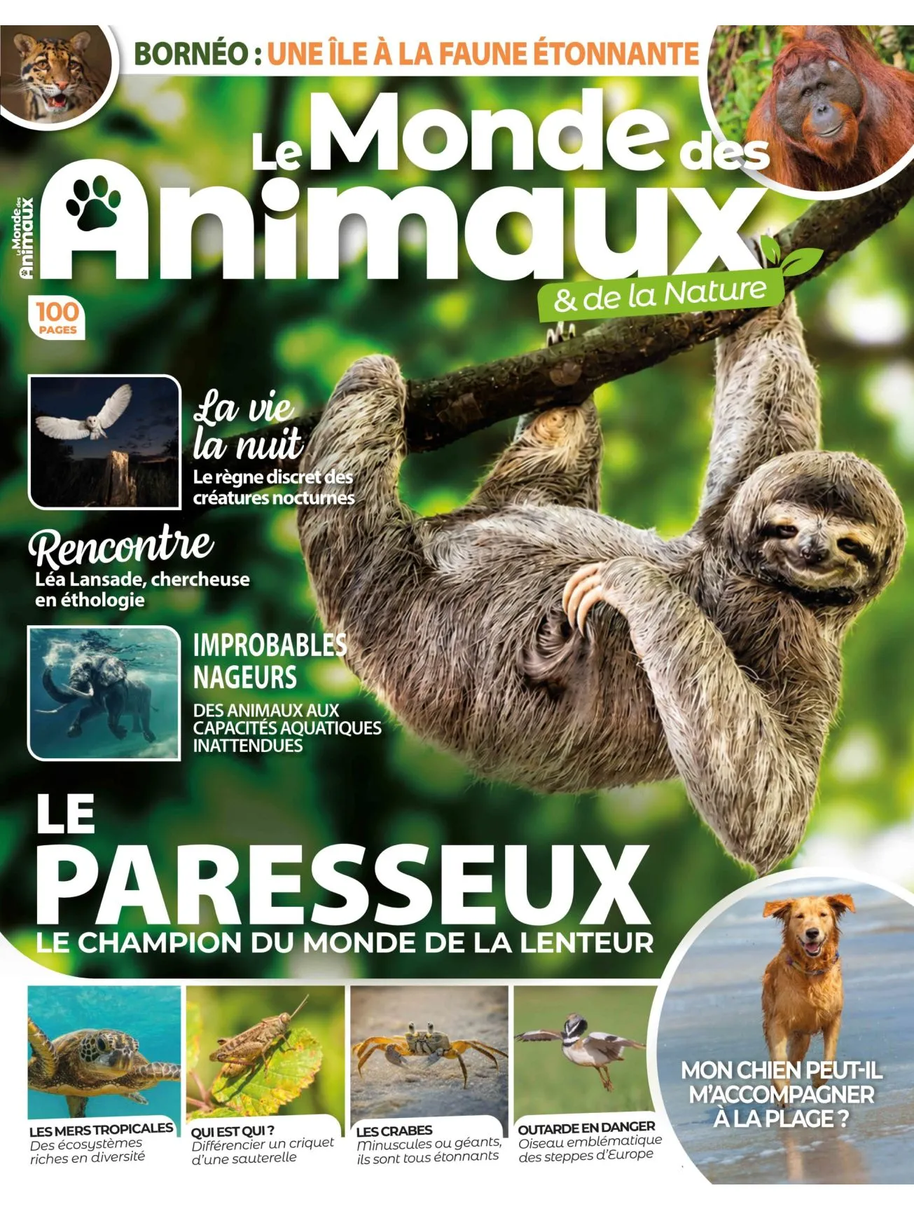 Dernière couverture — animaux et de la nature