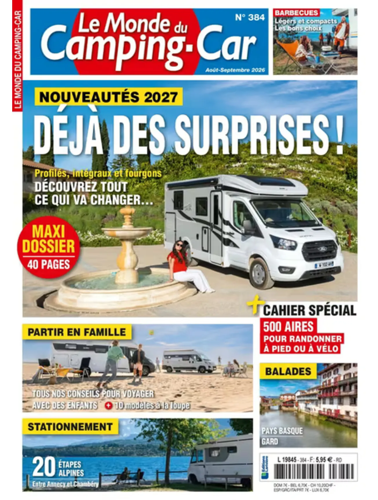 Dernière couverture — monde camping car