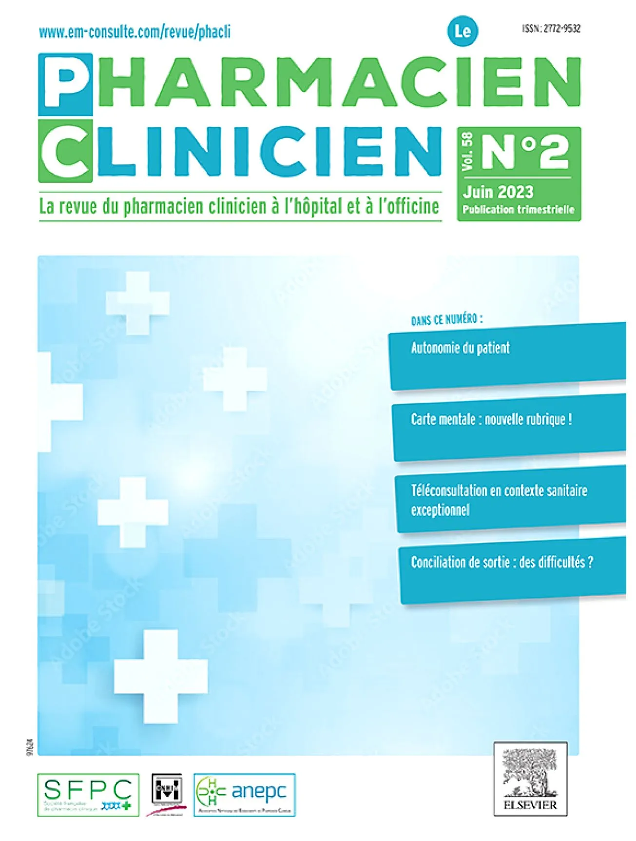 Dernière couverture — Le Pharmacien Clinicien