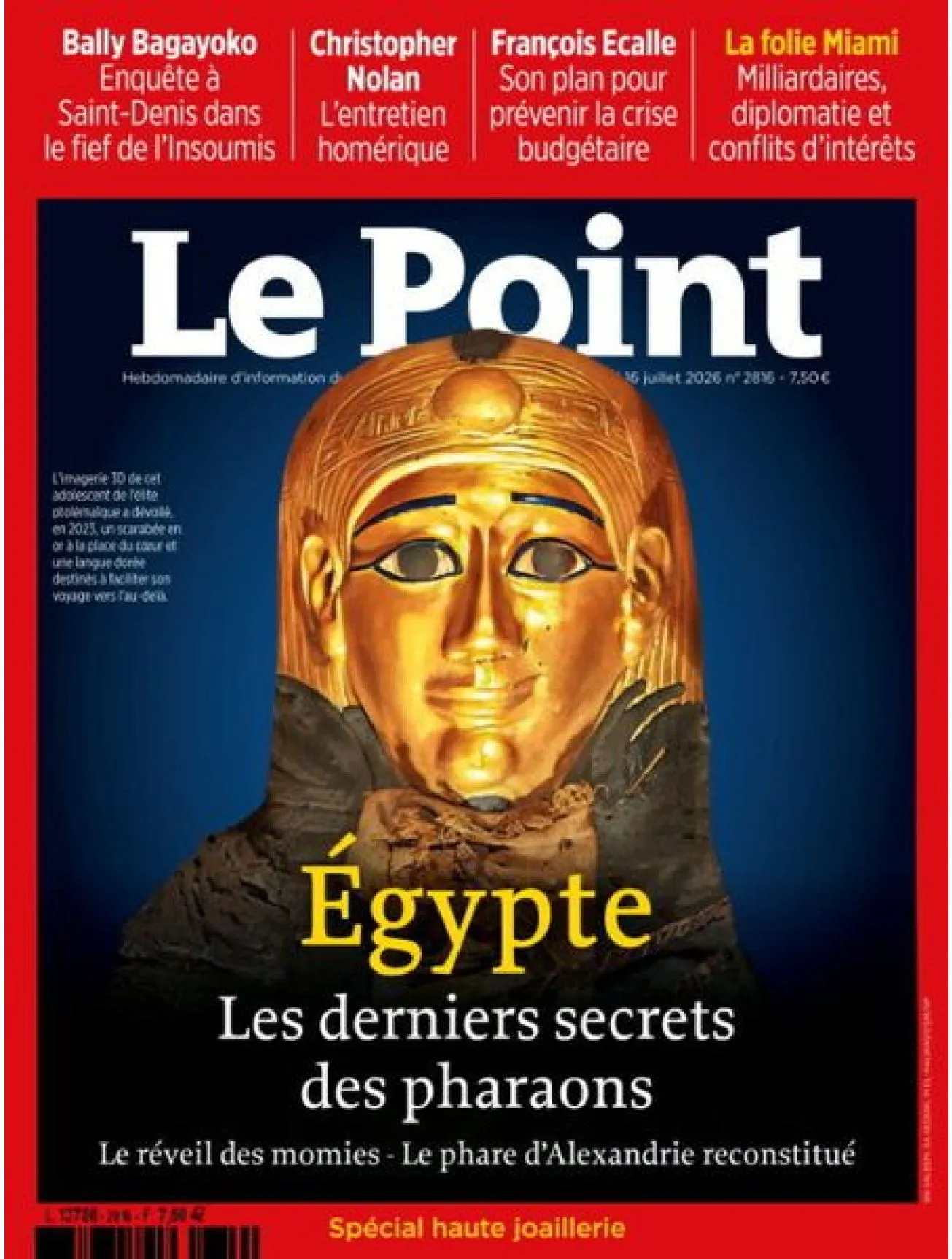 Dernière couverture — Le Point
