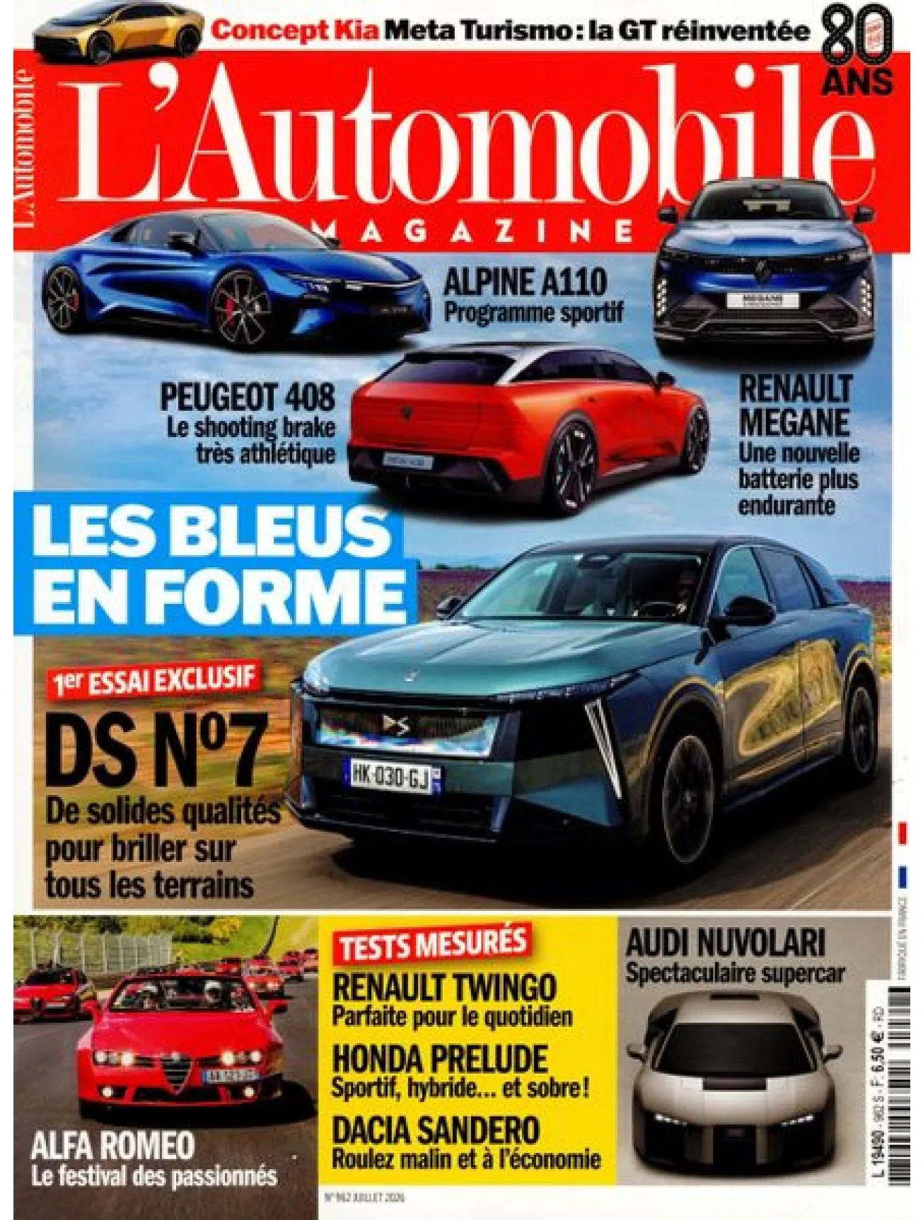 Dernière couverture — l automobile magazine
