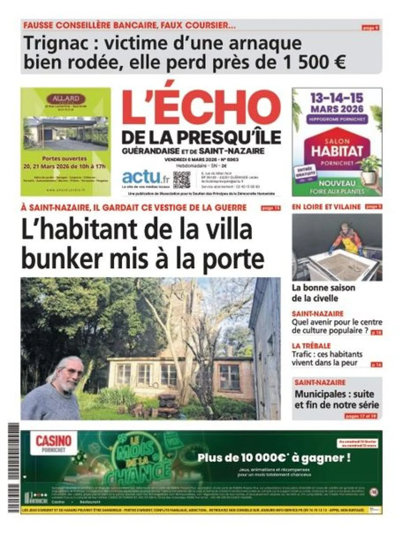 Dernière couverture — l echo de la presqu ile