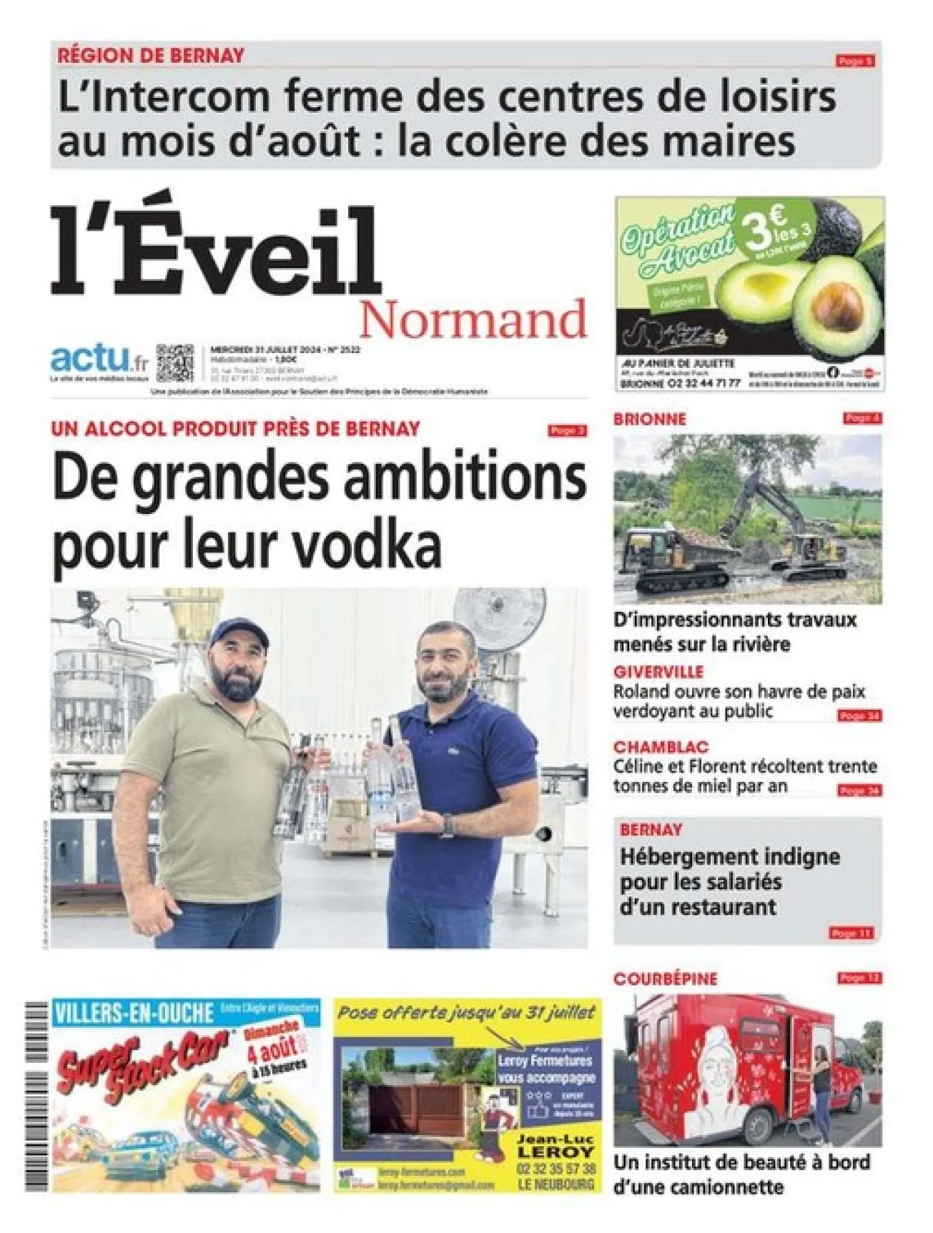 Dernière couverture — l eveil normand