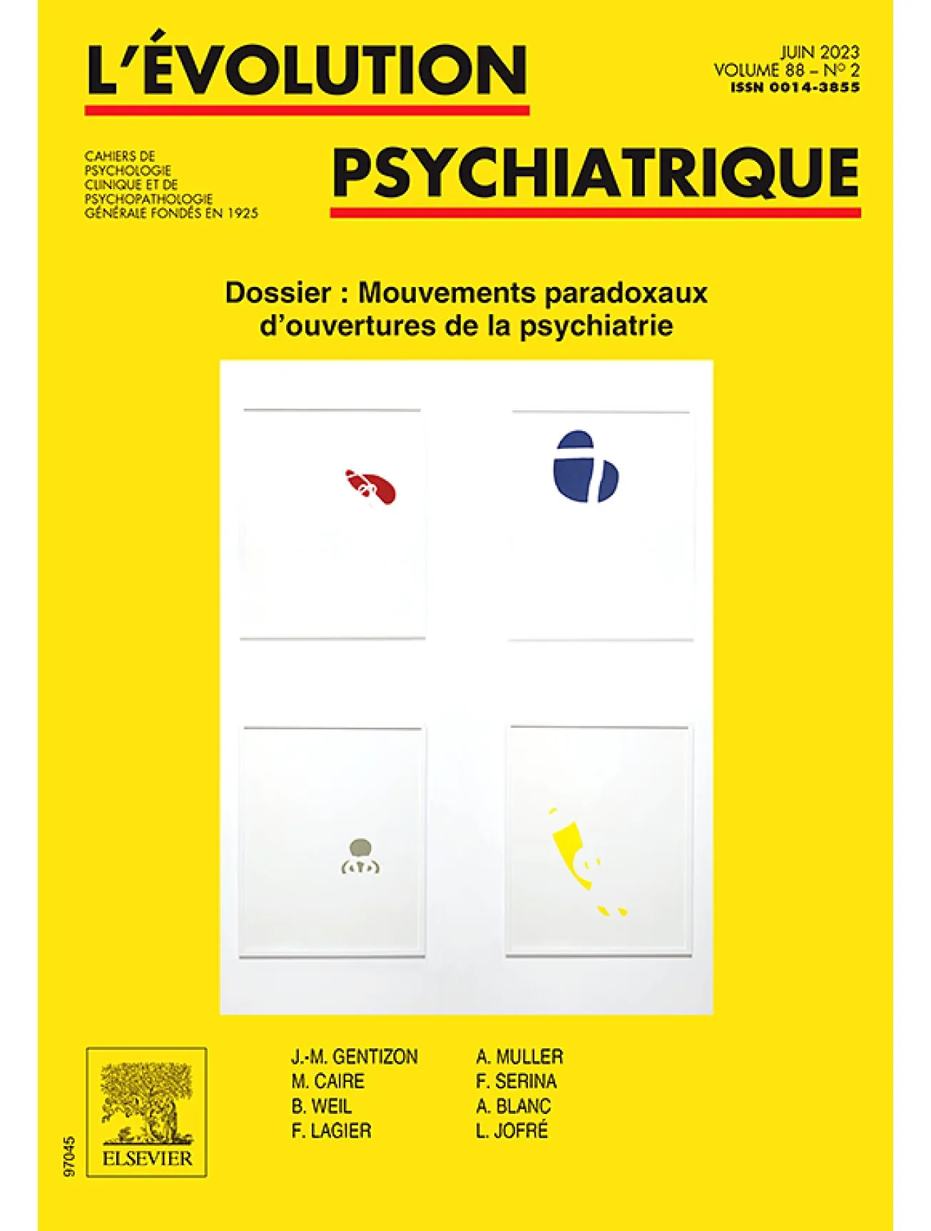 Dernière couverture — l evolution psychiatrique