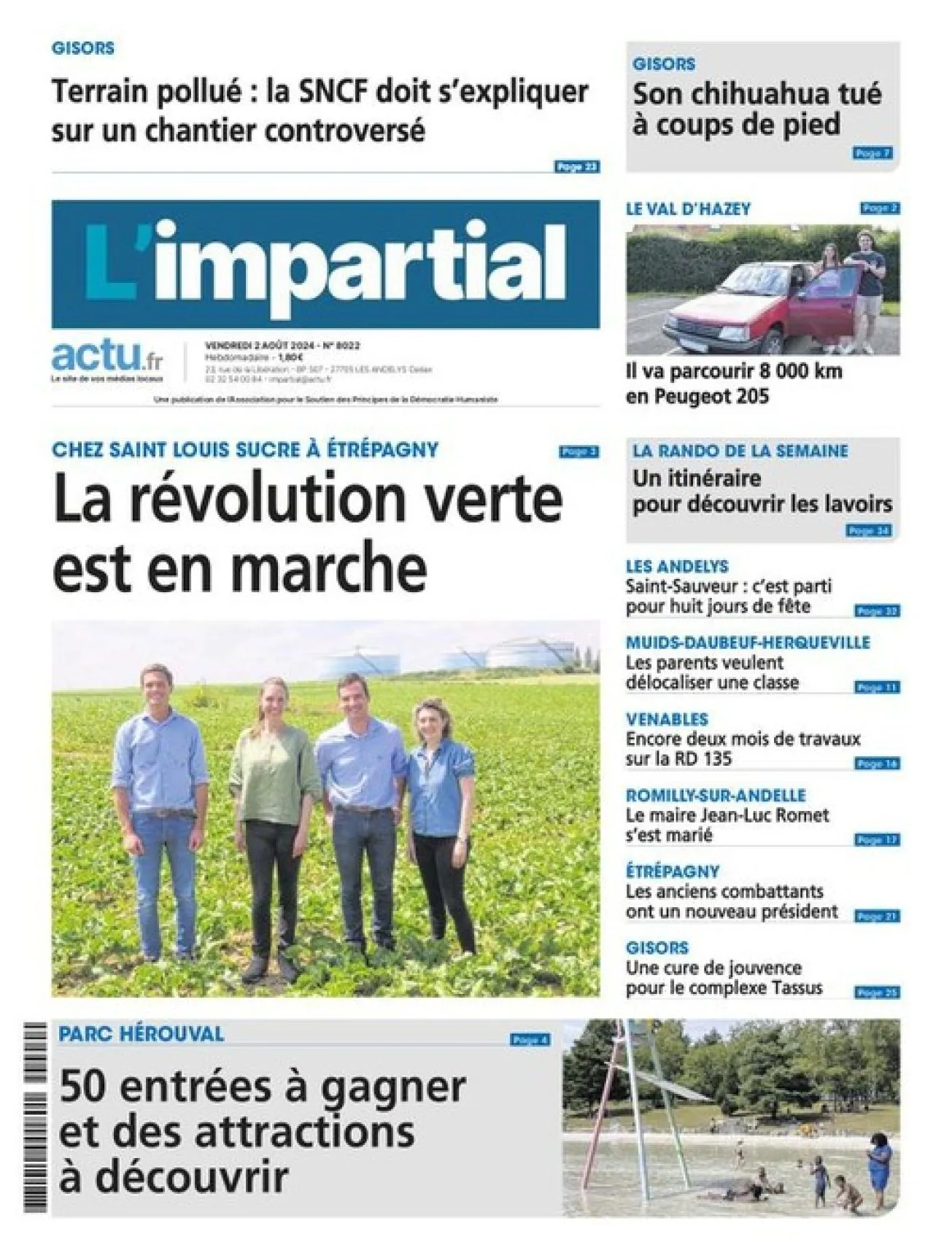 Dernière couverture — l impartial