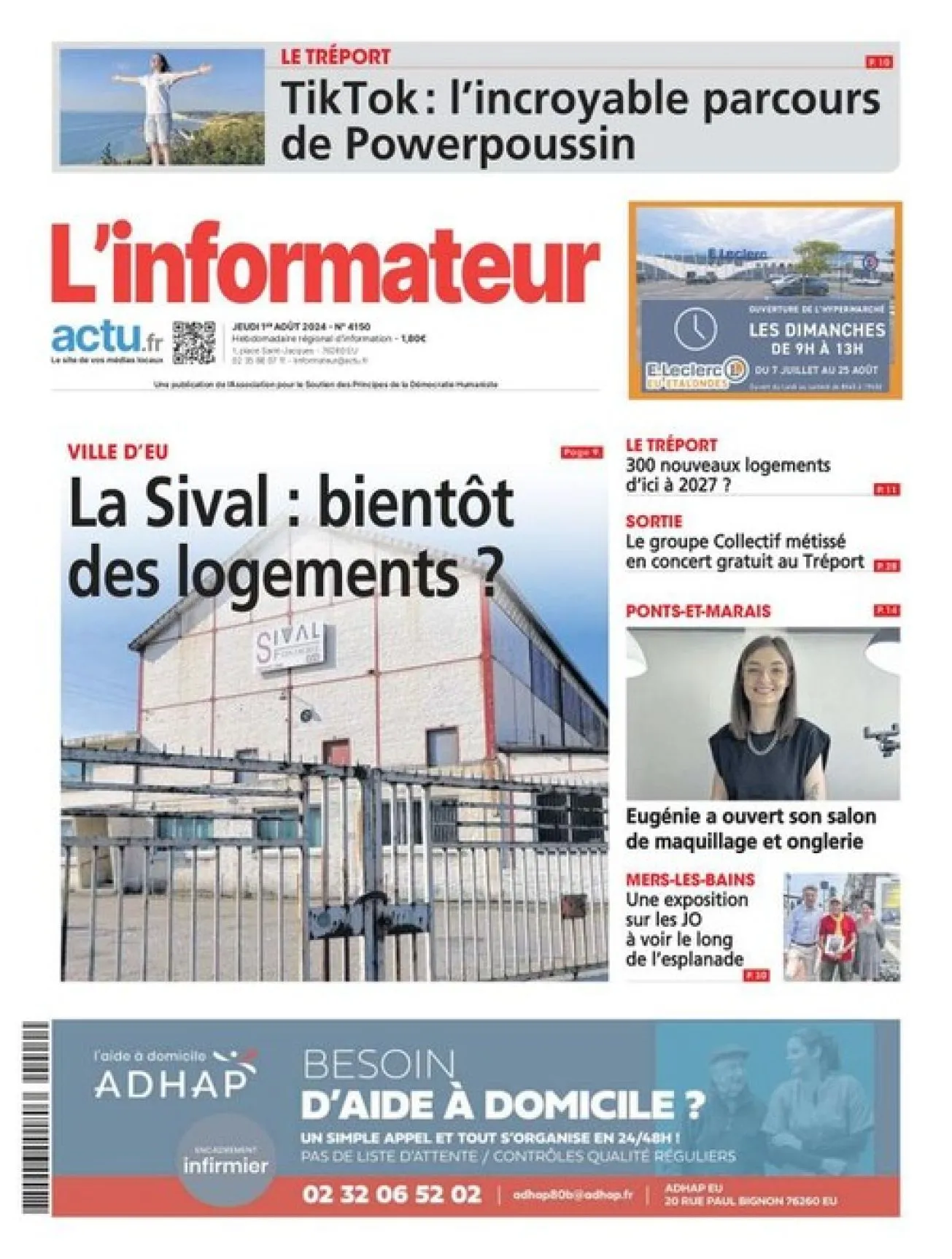 Dernière couverture — informateur eu