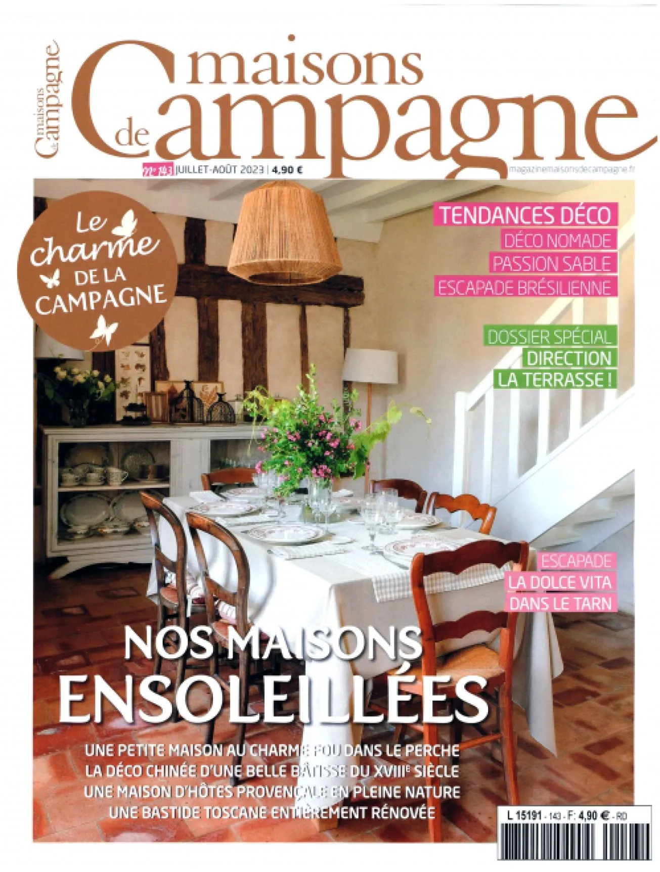 Dernière couverture — Maisons de Campagne