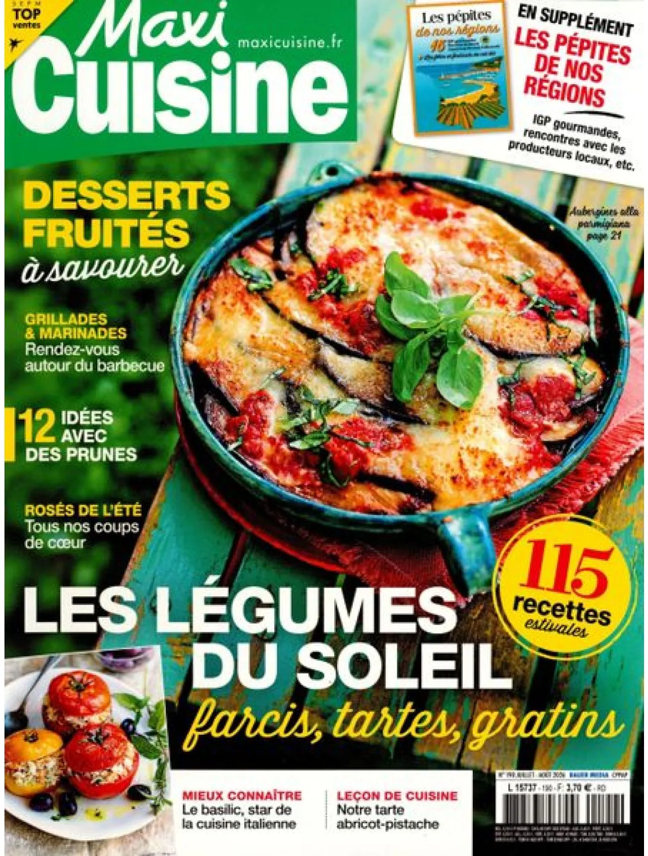 Dernière couverture — Maxi Cuisine