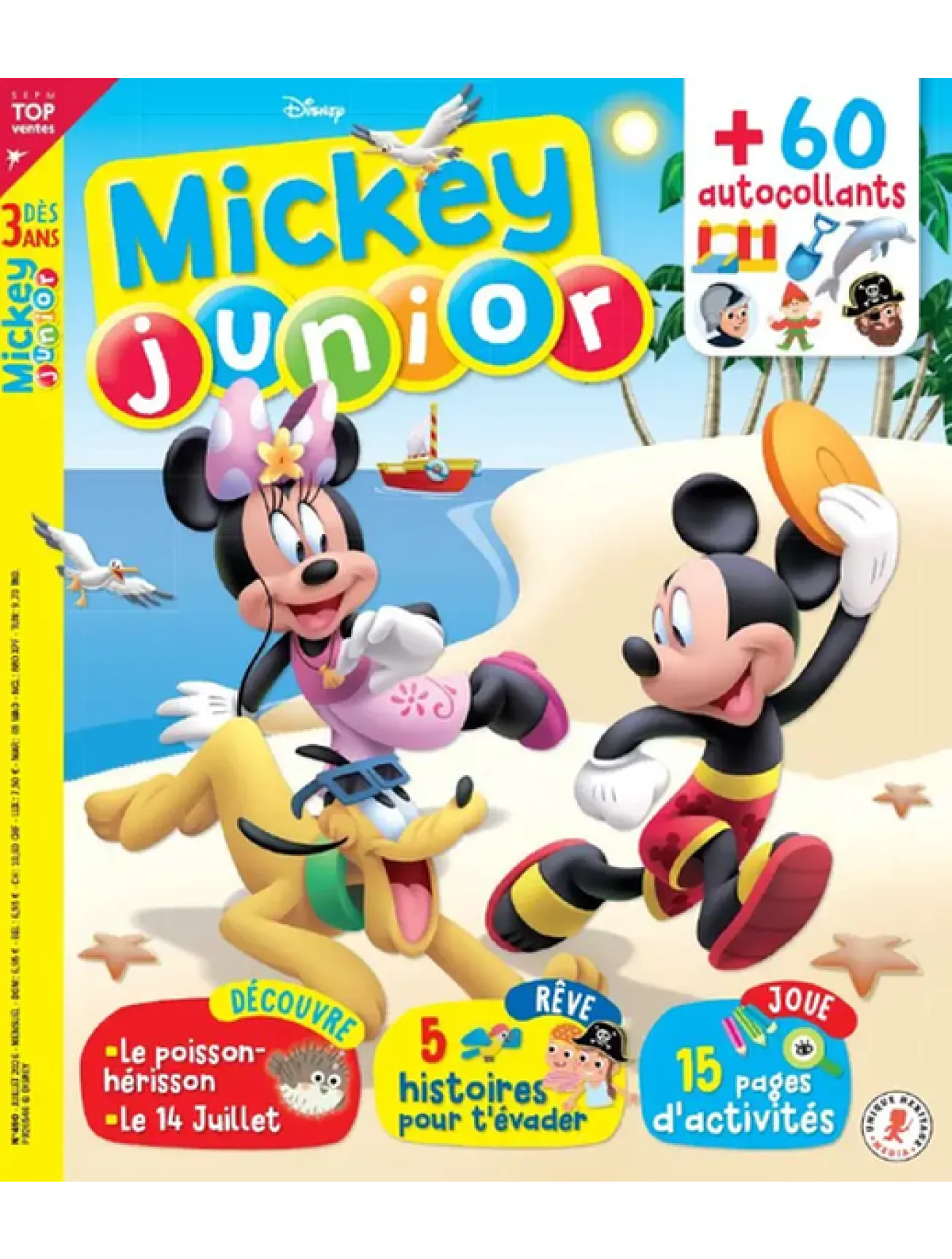 Dernière couverture — Mickey Junior