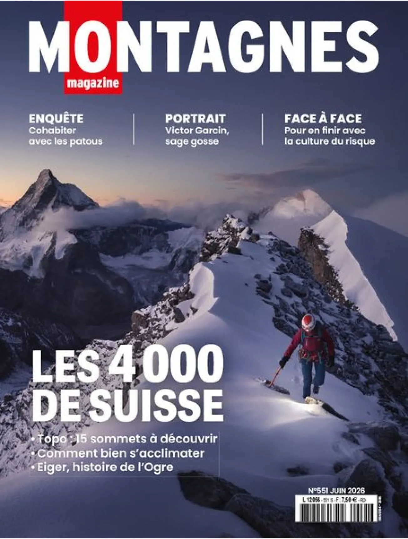 Dernière couverture — Montagnes Magazine