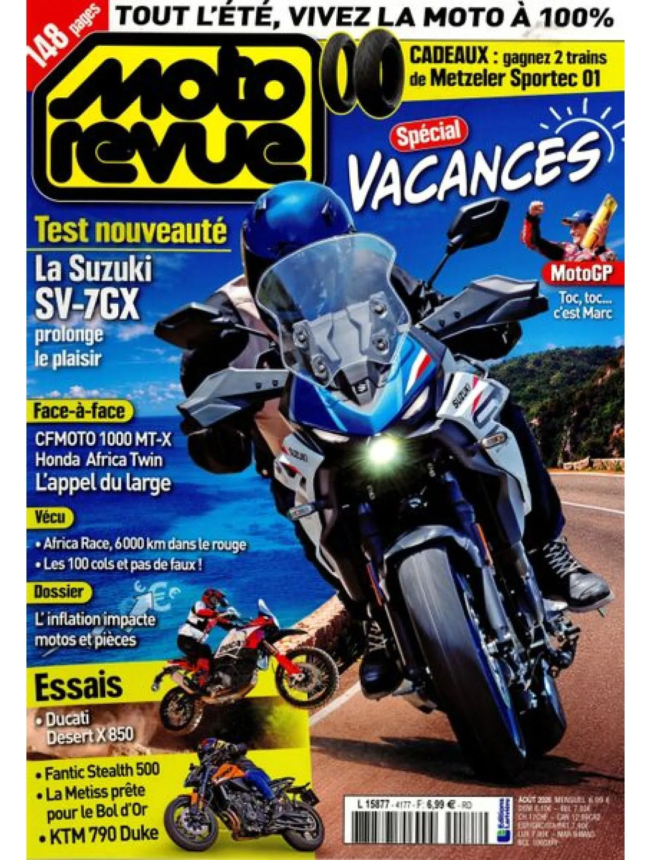 Dernière couverture — moto revue