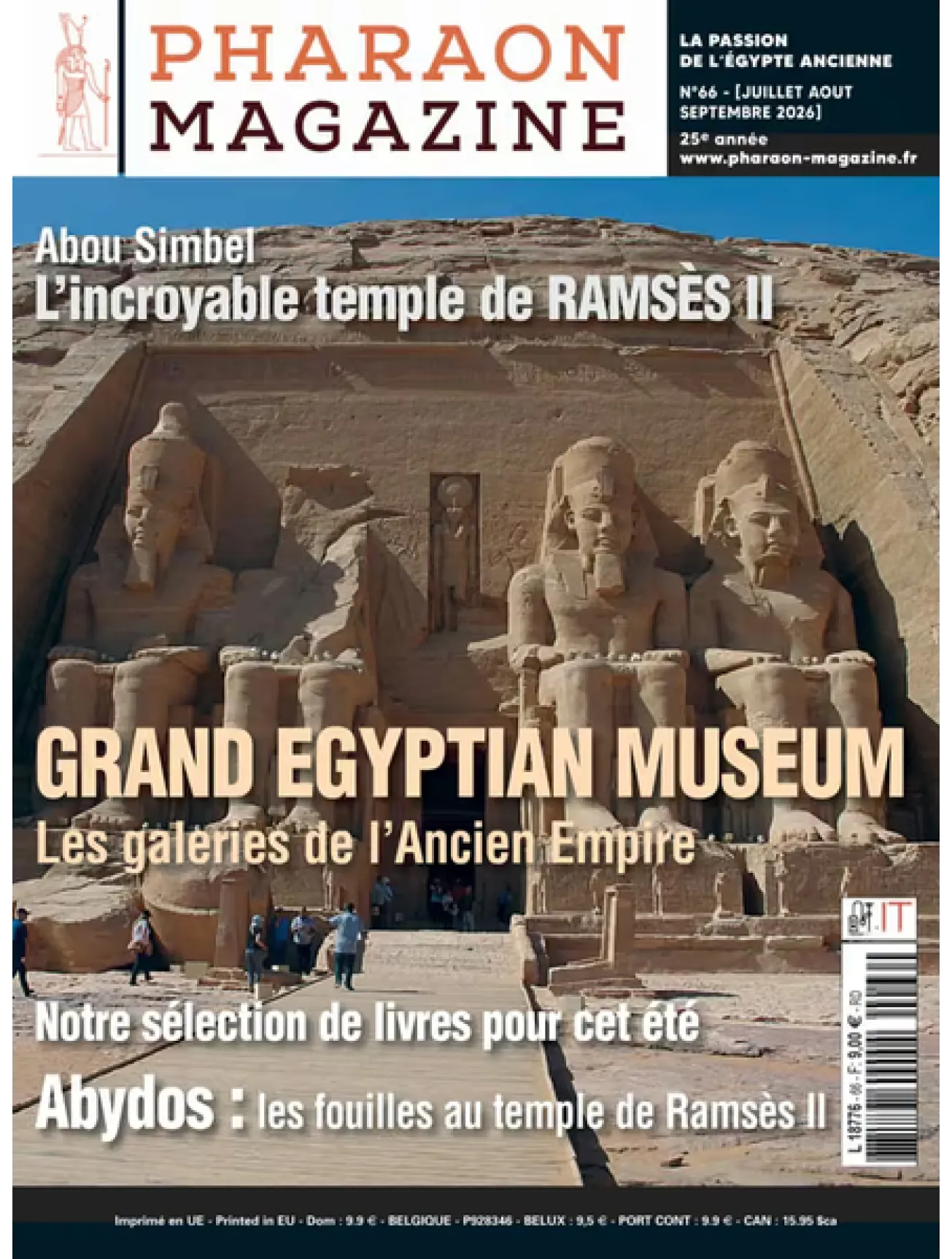 Dernière couverture — Pharaon Magazine