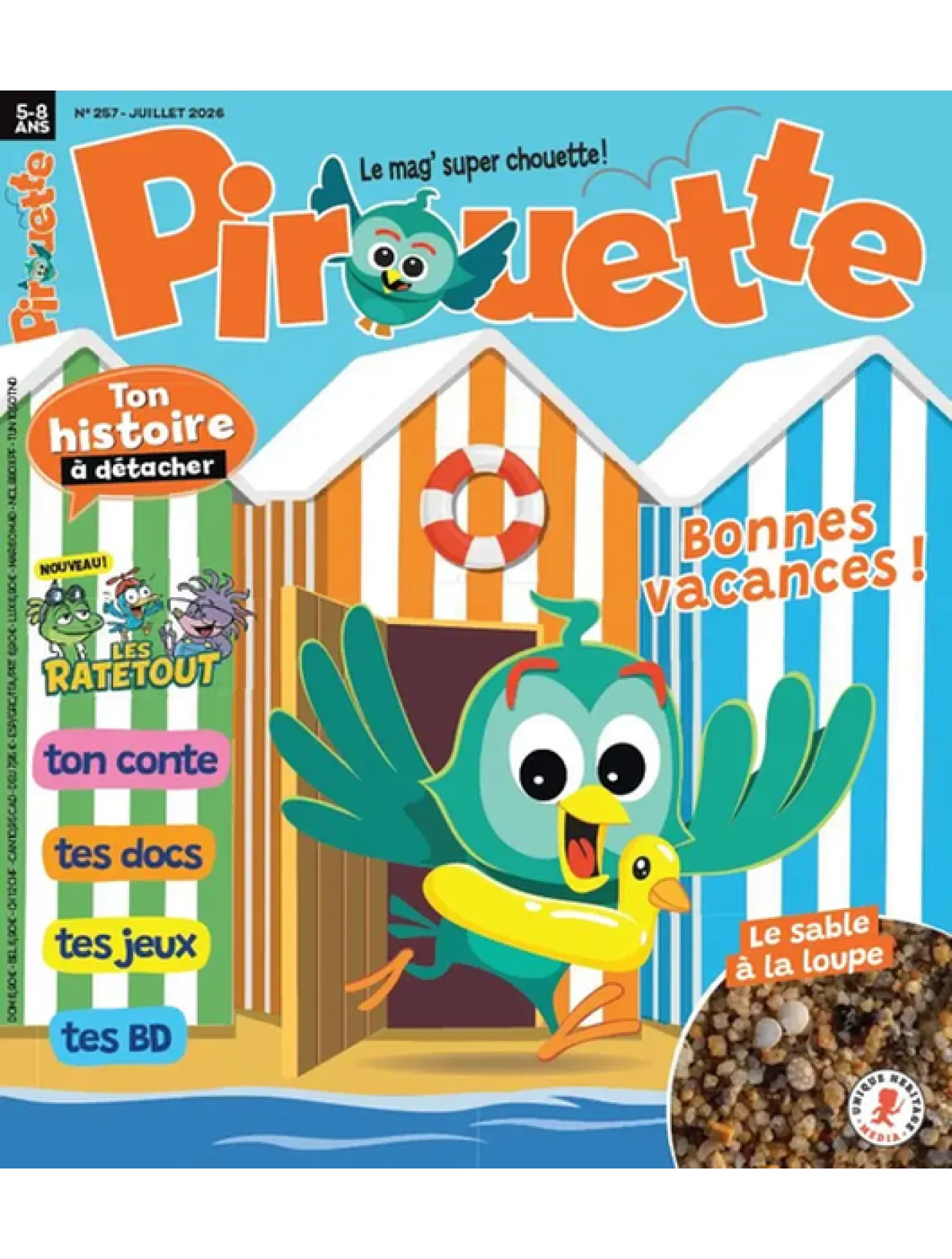 Dernière couverture — Pirouette