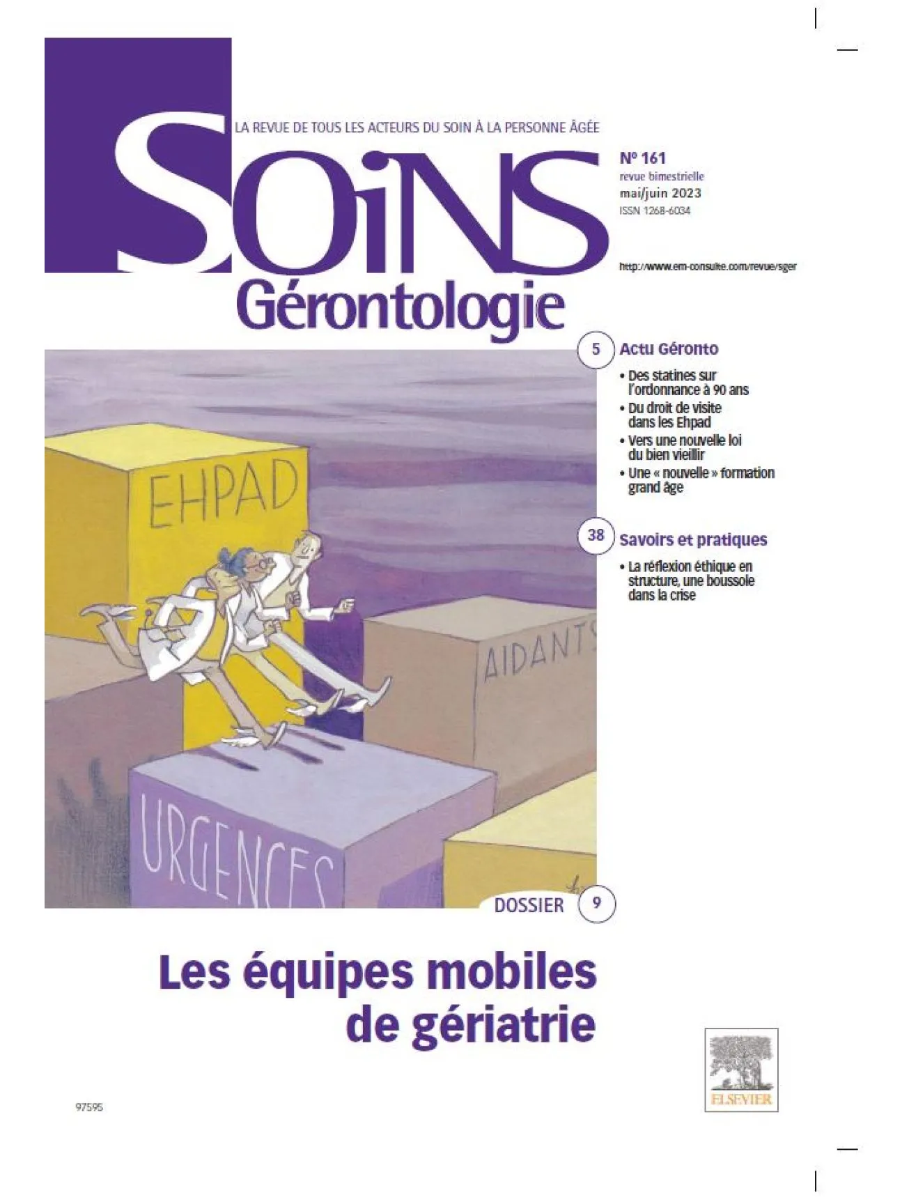 Dernière couverture — Soins Gerontologie