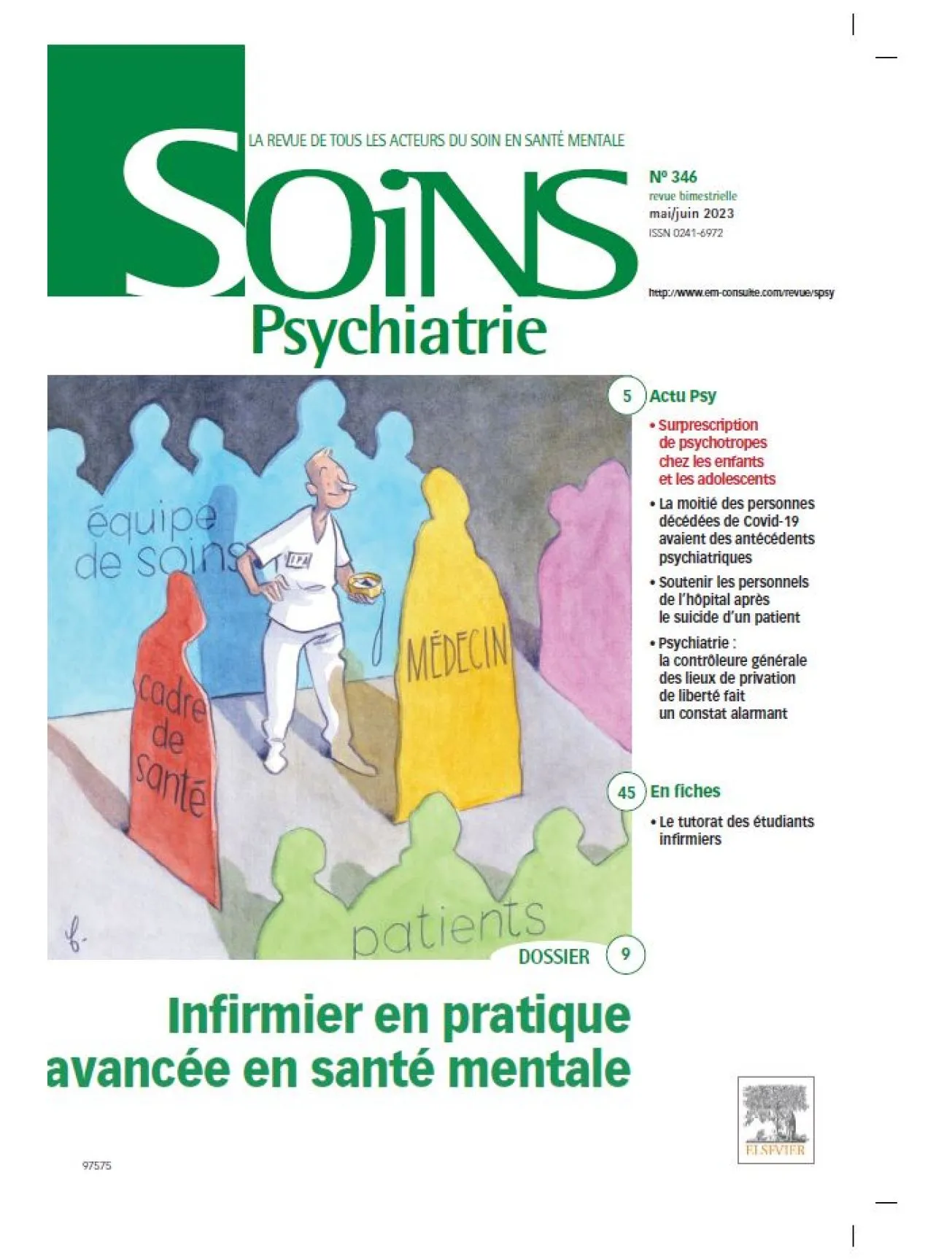 Dernière couverture — Soins Psychiatrie