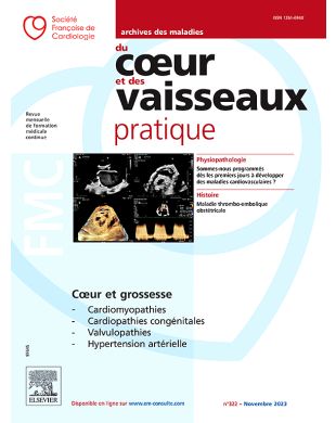 ARCHIVES DES MALADIES DU COEUR ET DES VAISSEAUX PRATIQUES