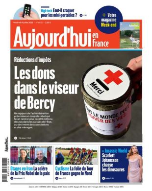 AUJOURD'HUI EN FRANCE