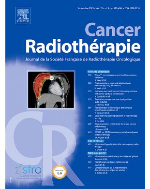 CANCER RADIOTHERAPIE