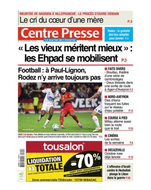 CENTRE PRESSE AVEYRON