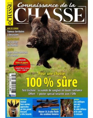 CONNAISSANCE DE LA CHASSE