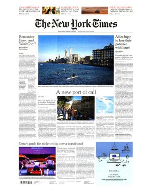 INTERNATIONAL NEW YORK TIMES