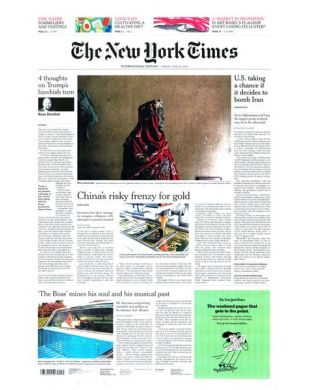 INTERNATIONAL NEW YORK TIMES