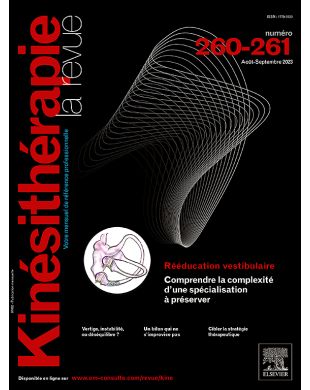 KINESITHERAPIE, LA REVUE