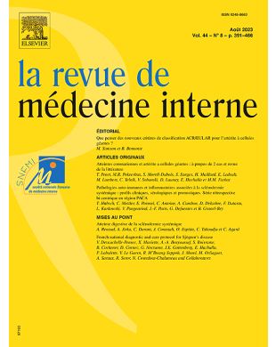 LA REVUE DE MEDECINE INTERNE
