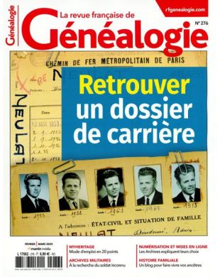 LA REVUE FRANCAISE DE GENEALOGIE