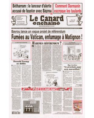 LE CANARD ENCHAINE