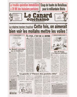 LE CANARD ENCHAINE