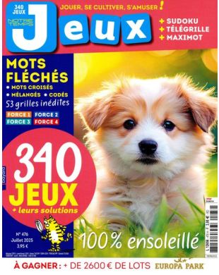 NOTRE TEMPS JEUX