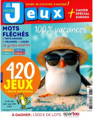 NOTRE TEMPS JEUX