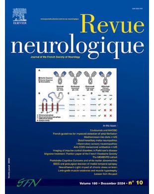 REVUE NEUROLOGIQUE