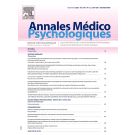 ANNALES MEDICO PSYCHOLOGIQUES