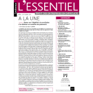 L'ESSENTIEL DROIT DES ENTREPRISES EN DIFFICULTE