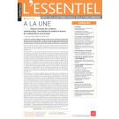 L'ESSENTIEL DROIT DE LA DISTRIBUTION ET DE LA CONCURRENCE