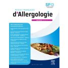 REVUE FRANCAISE D'ALLERGOLOGIE
